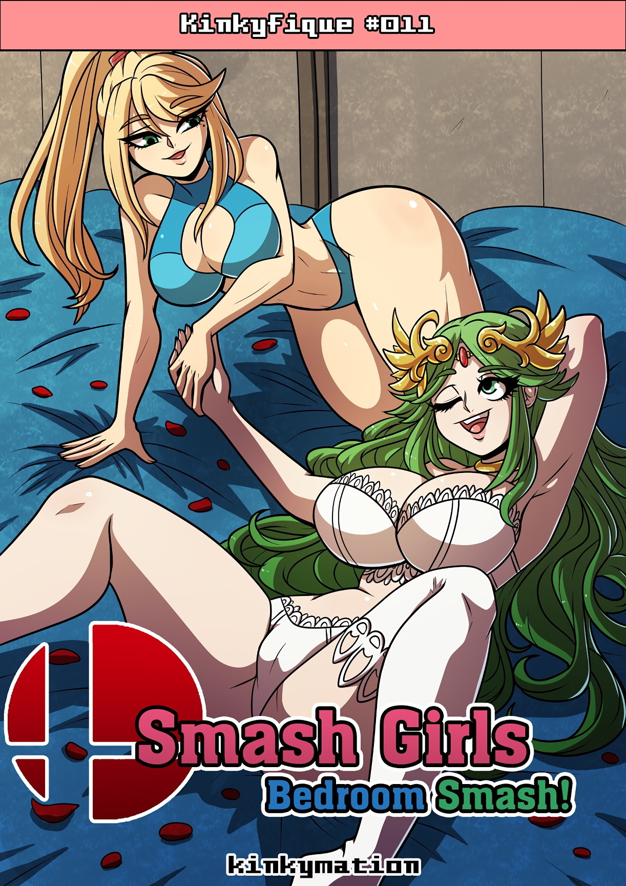 Smash Girls: Samus and Palutena's Bedroom Smash! - Page 1