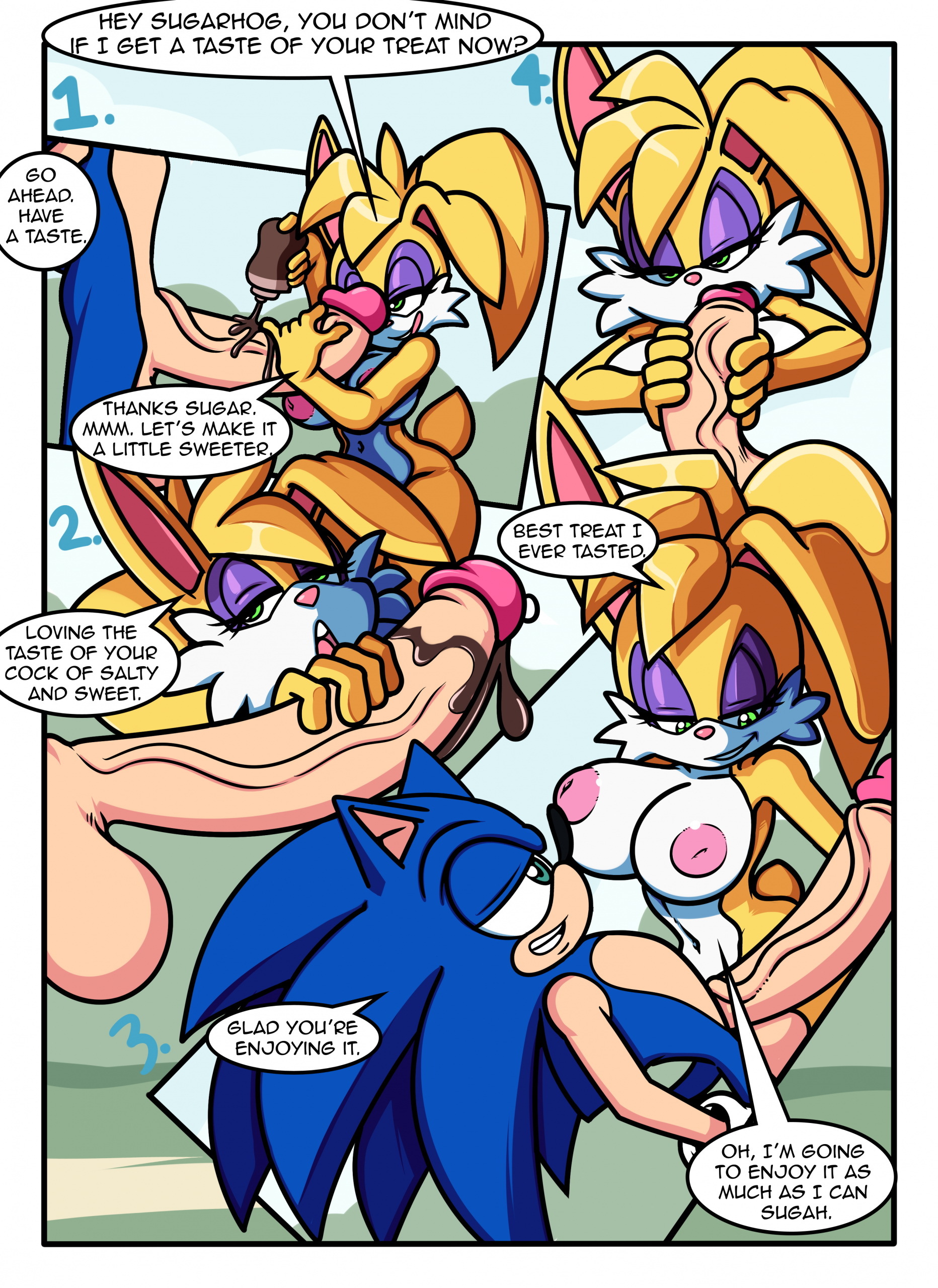 Sonic Girls Easter - Page 3