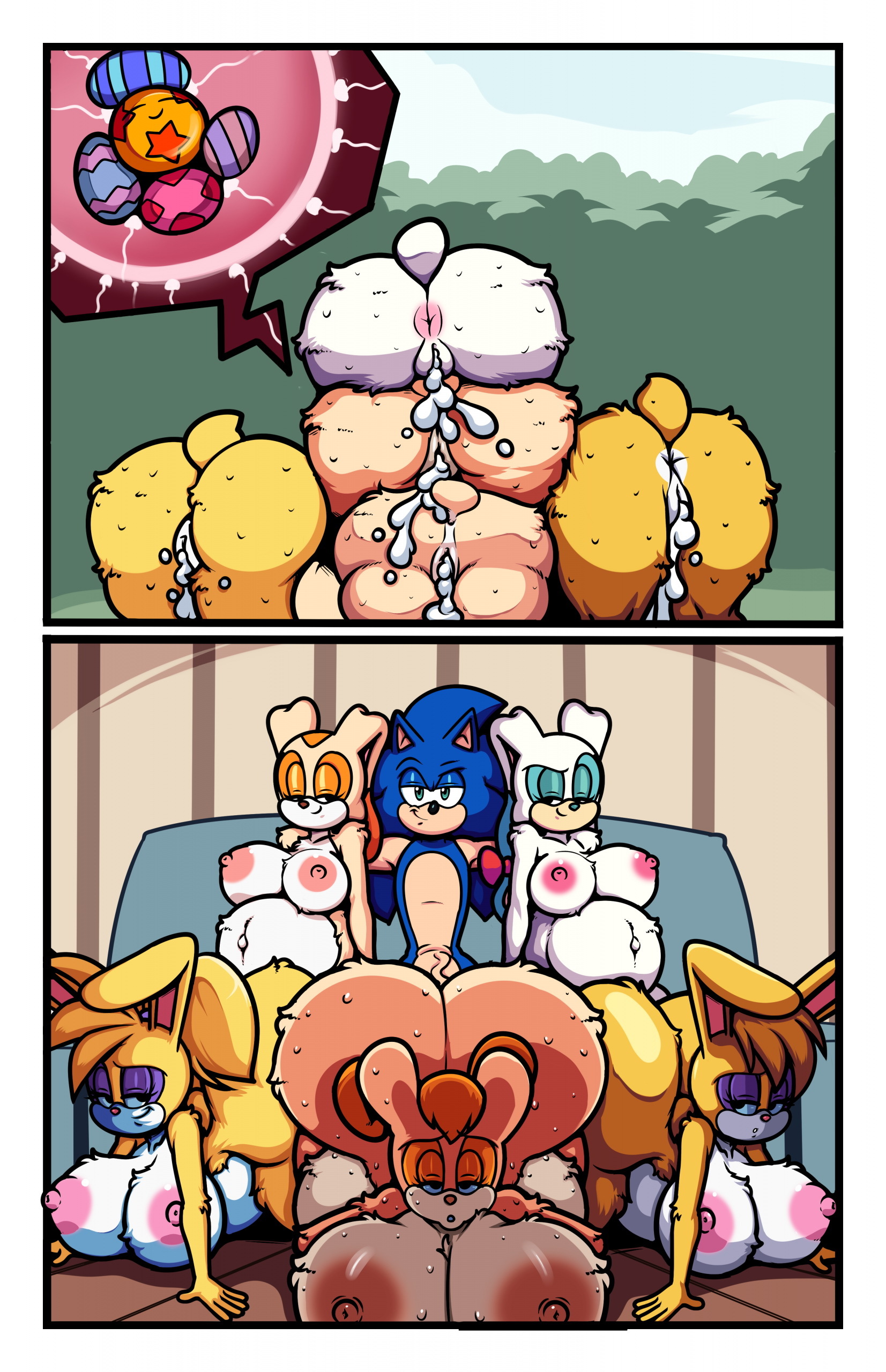 Sonic Girls Easter - Page 7