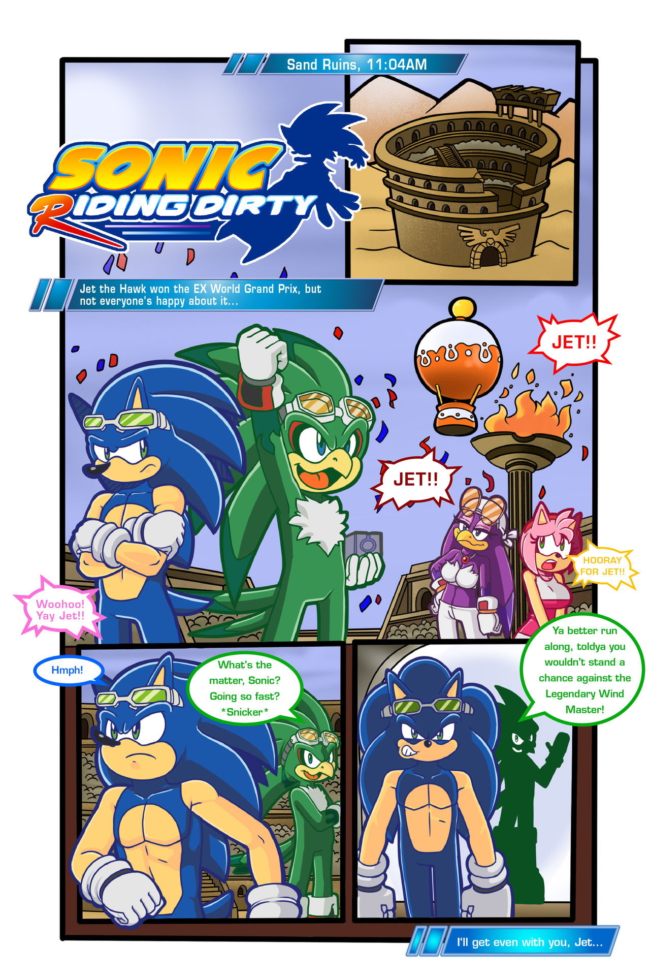 Sonic Riding Dirty - Page 2