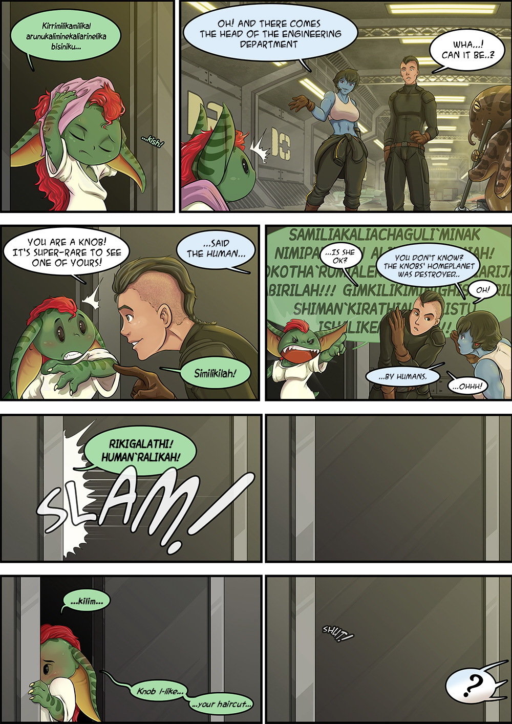 Straight Down to the Hangar - Page 14