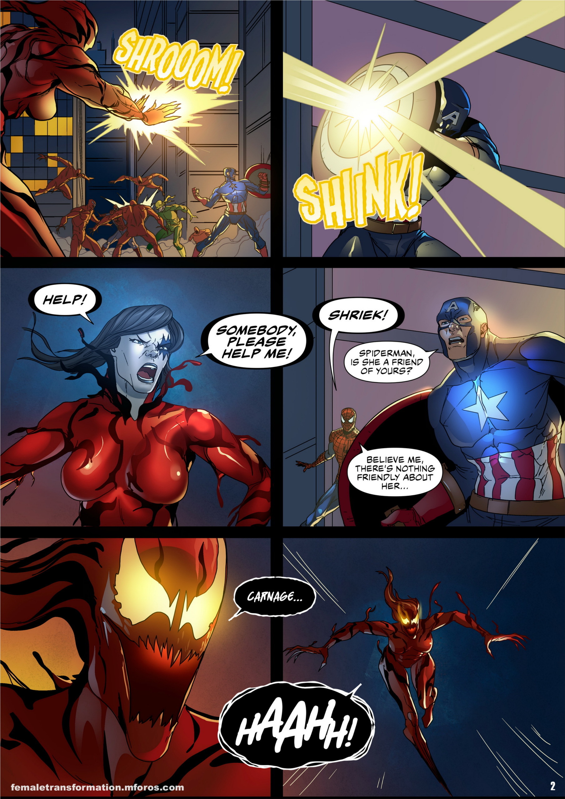 Symbiote Queen 1 - Page 3