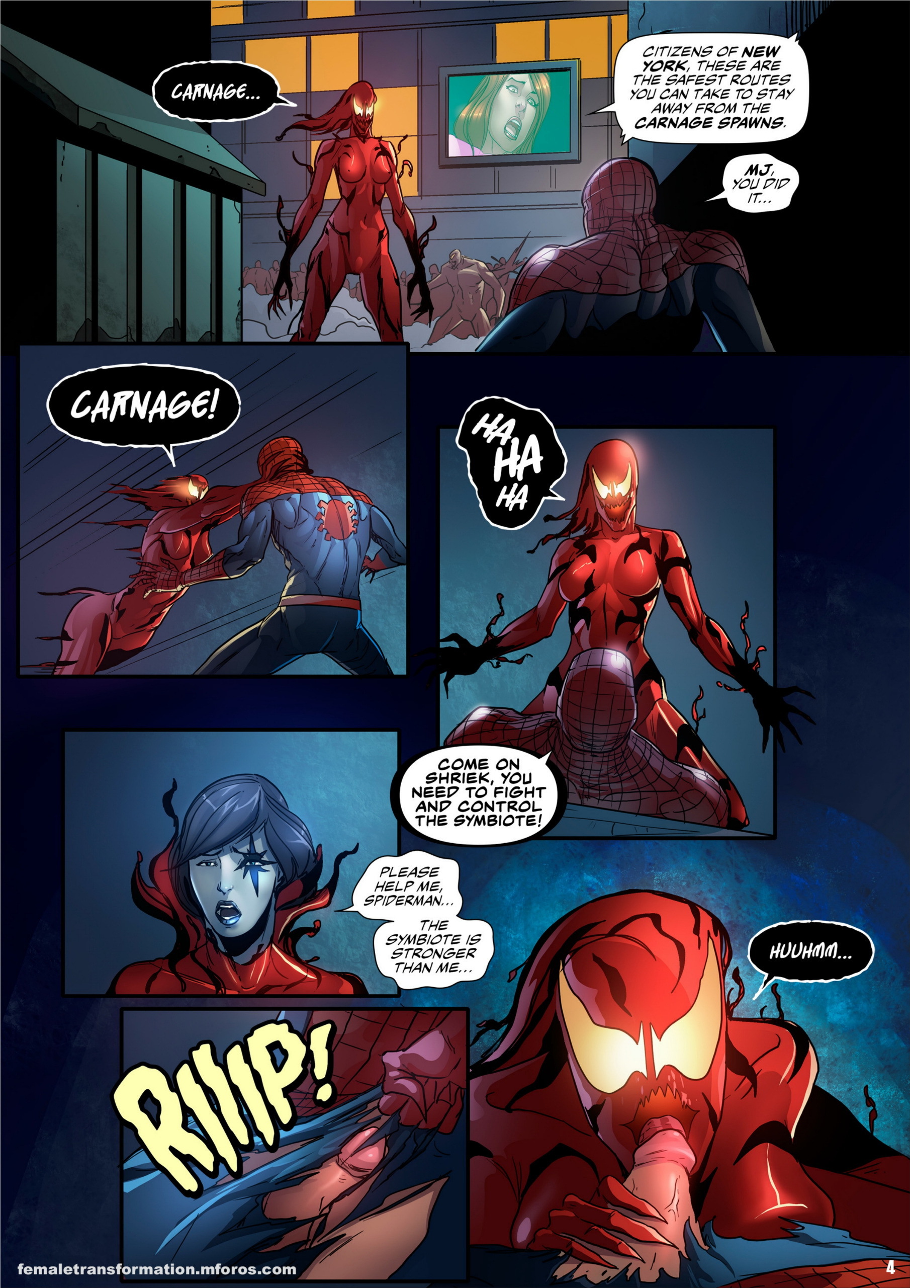 Symbiote Queen 1 - Page 5