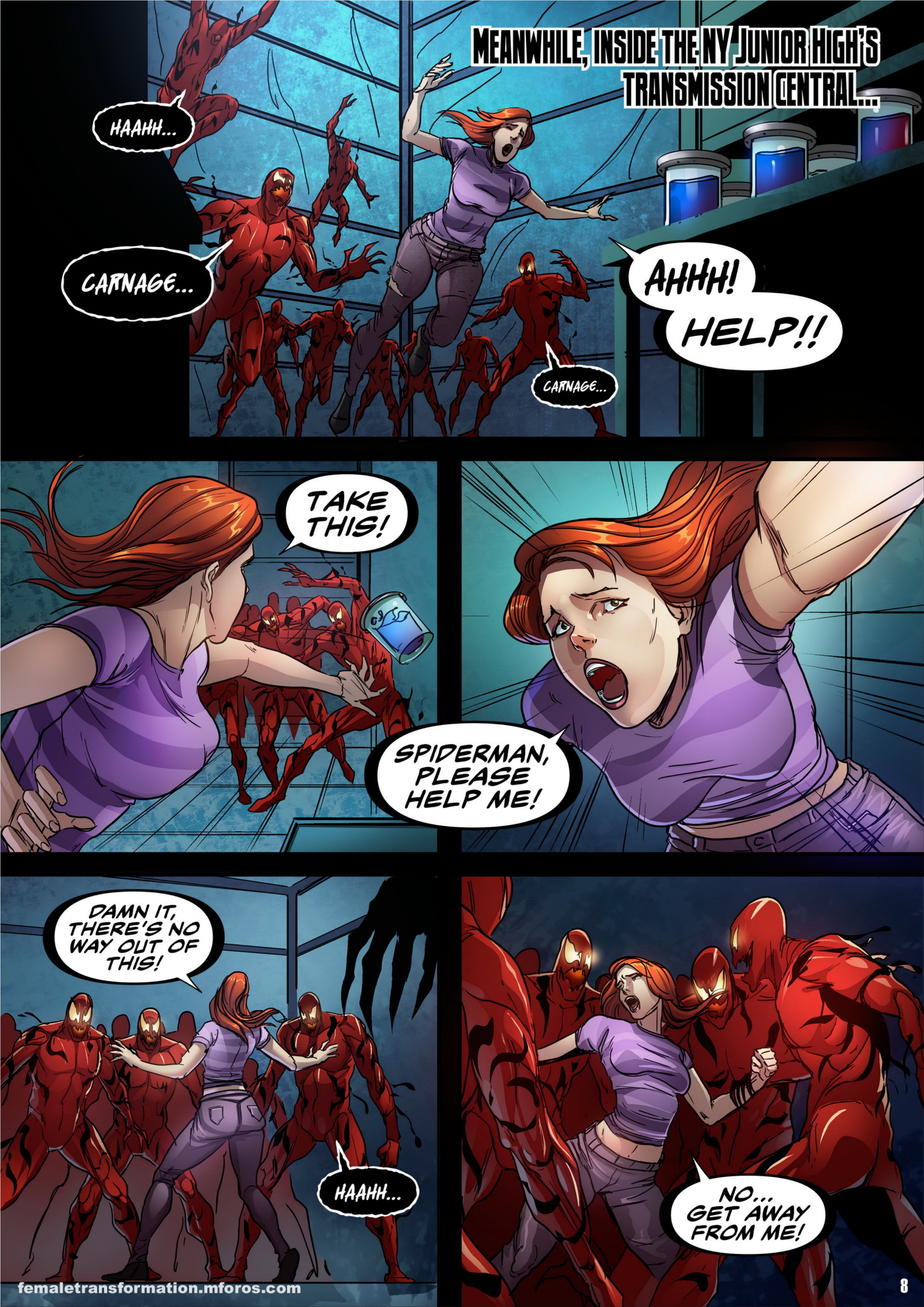 Symbiote Queen 1 - Page 9