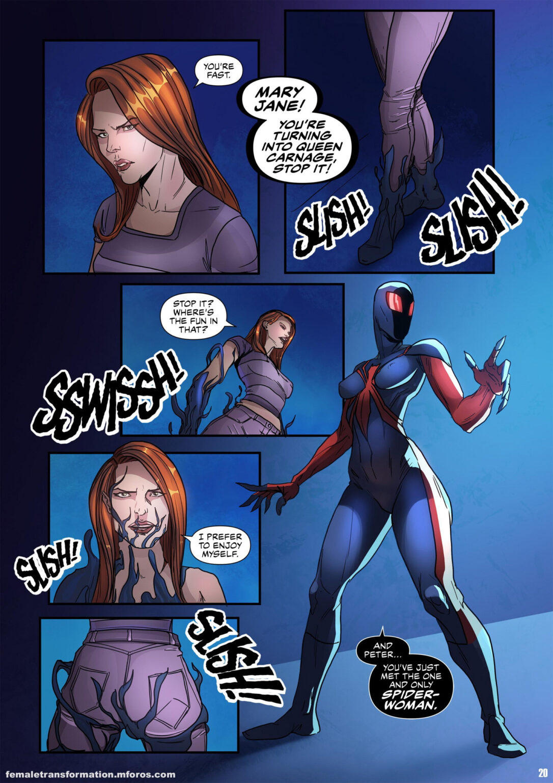 Symbiote Queen 3 Porn Comics VIP