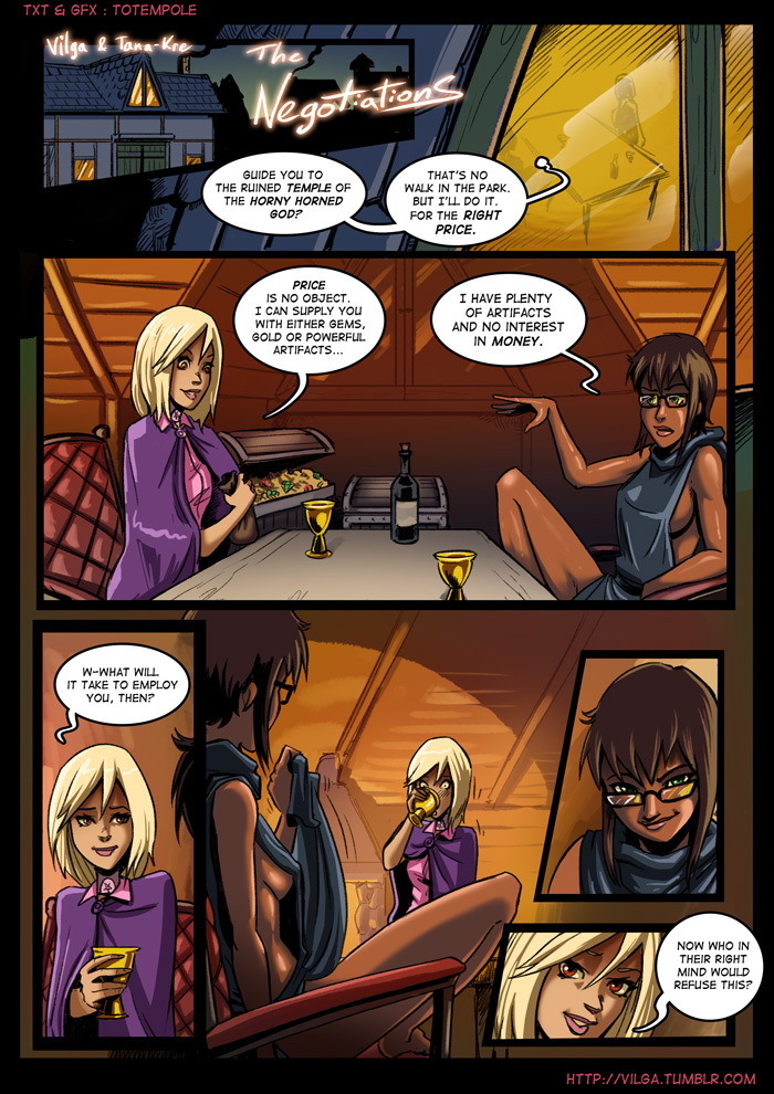 The Cummoner The Negotiations - Page 1