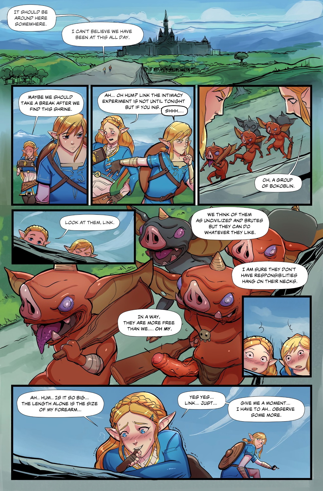 The Legend of Zelda_ Breath of Bokoblin Cock - Page 2