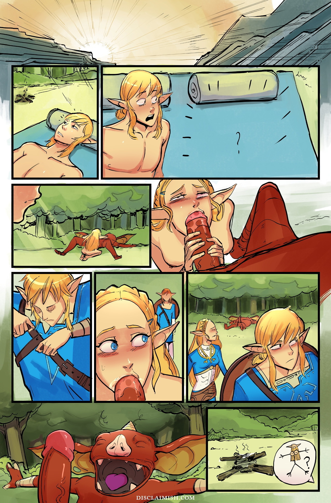 The Legend of Zelda_ Breath of Bokoblin Cock - Page 9