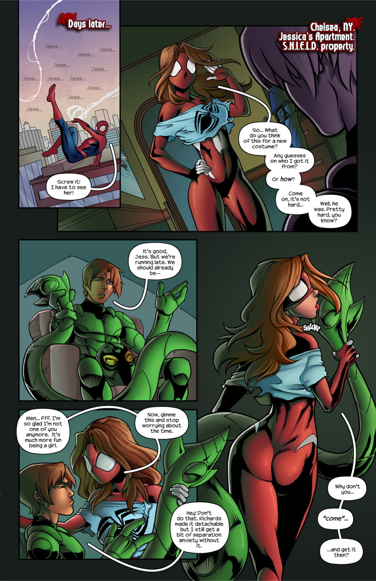 Ultimate Spider-Man XXX 11 - Spidercest - Page 4