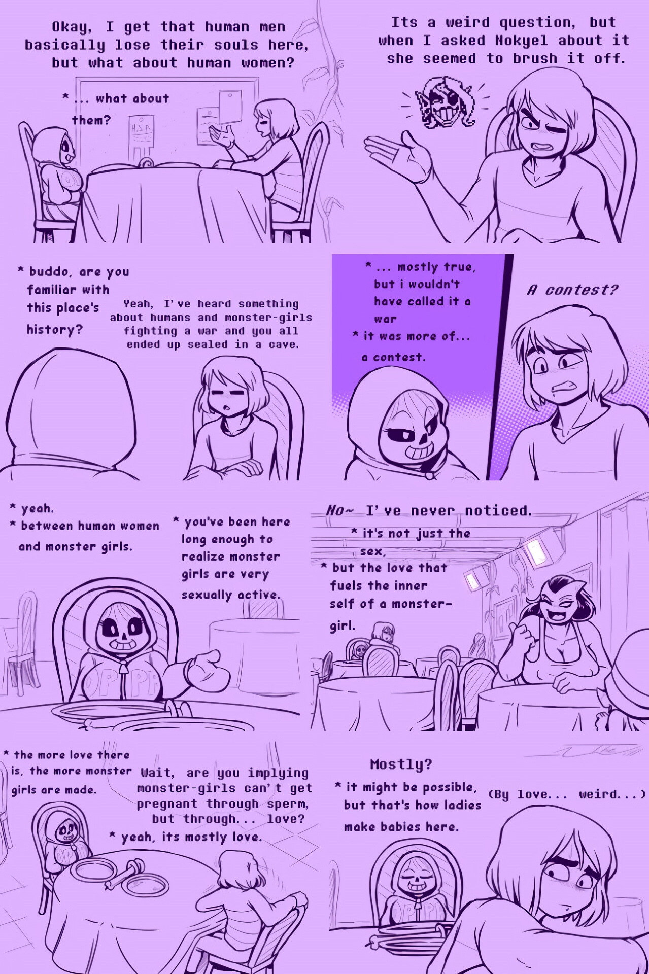 Under(her)tail Monster-GirlEdition 5 - Page 28