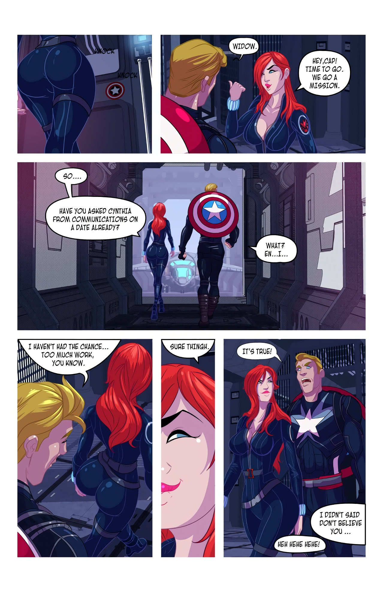 Widow's Downtime - Page 4