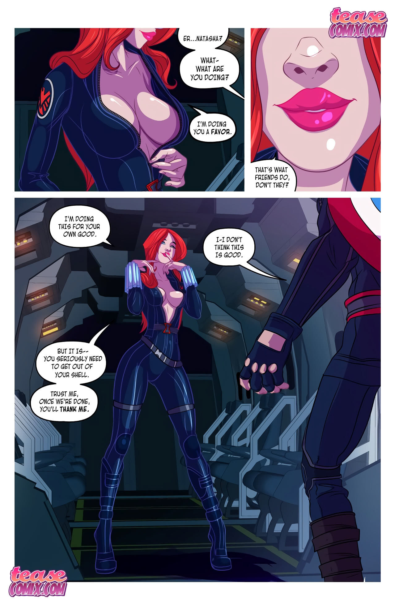 Widow's Downtime - Page 6